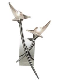 Flavia Polished Chrome Wall Lights Mantra Armed Wall Lights Flavia Polished Chrome Wall Lights Mantra Armed Wall Lights